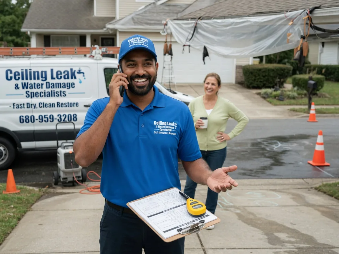 Ceiling Leak Cleanup Saint Helens, OR FAQs